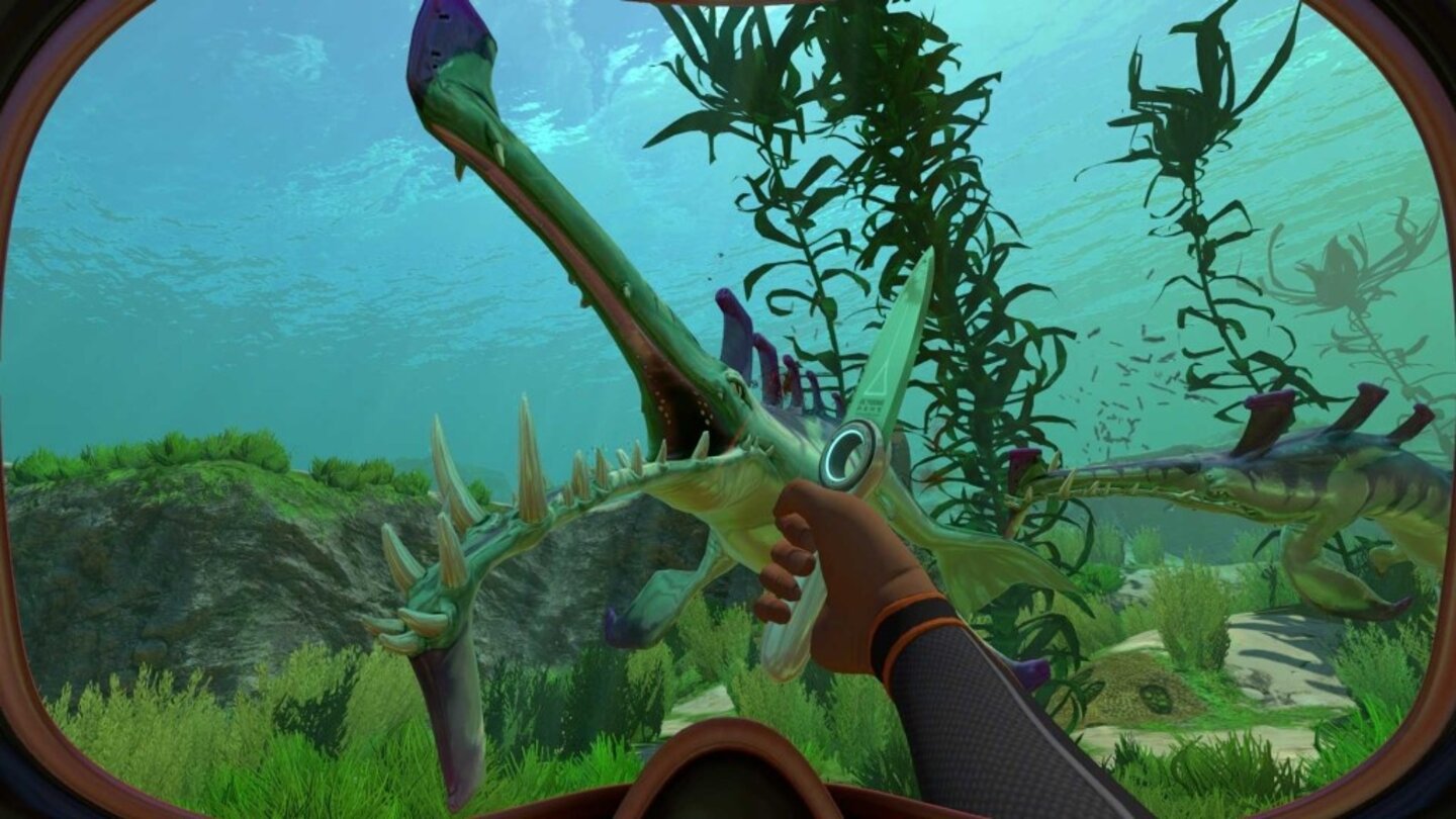 Vegetation in Subnautica