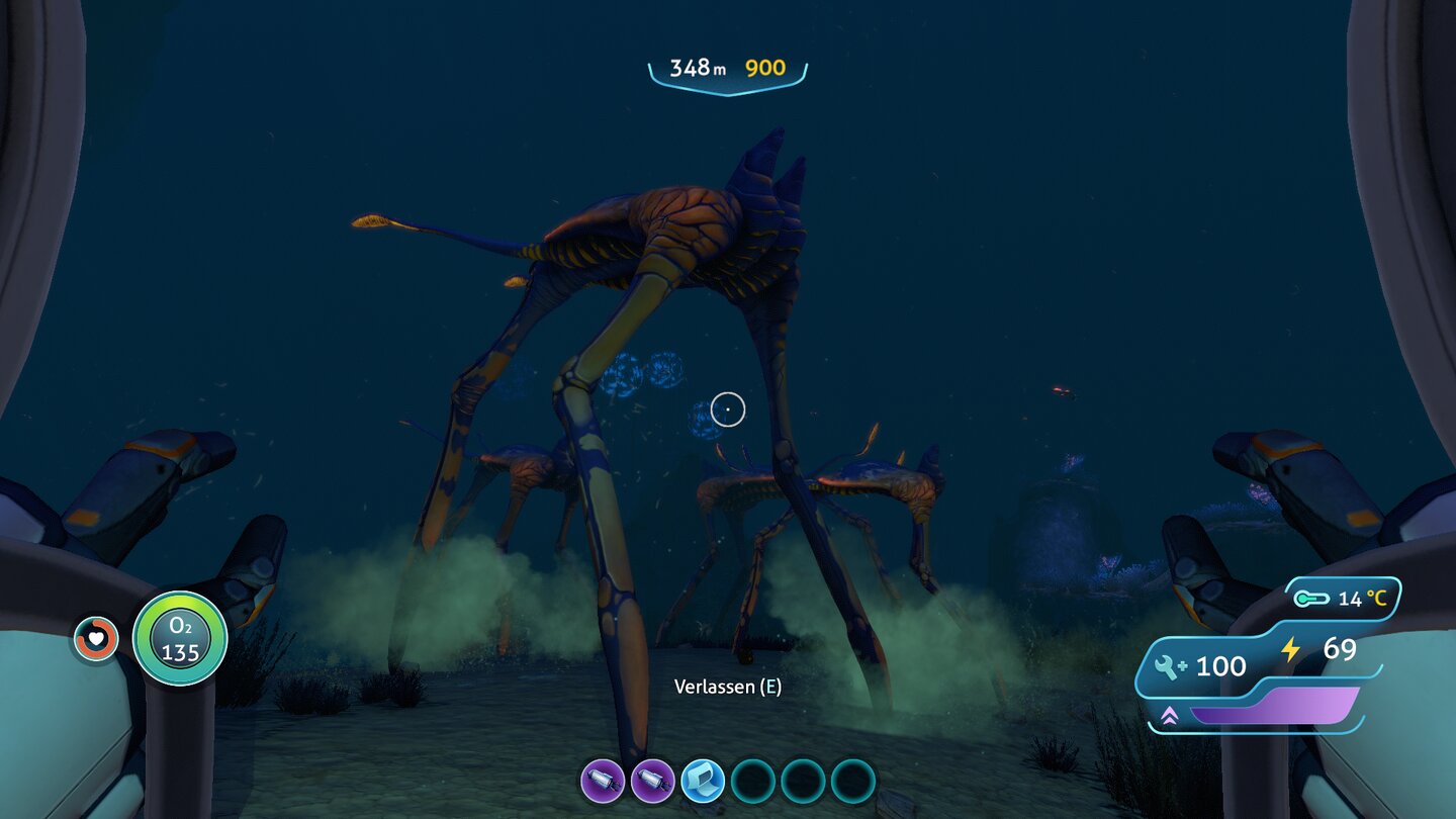 Vegetation in Subnautica