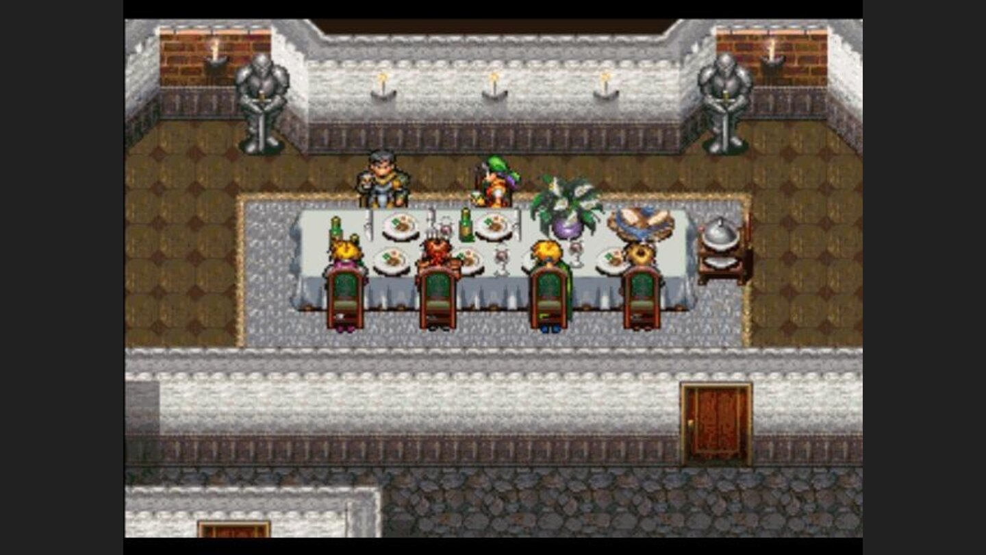 Together at a dinner