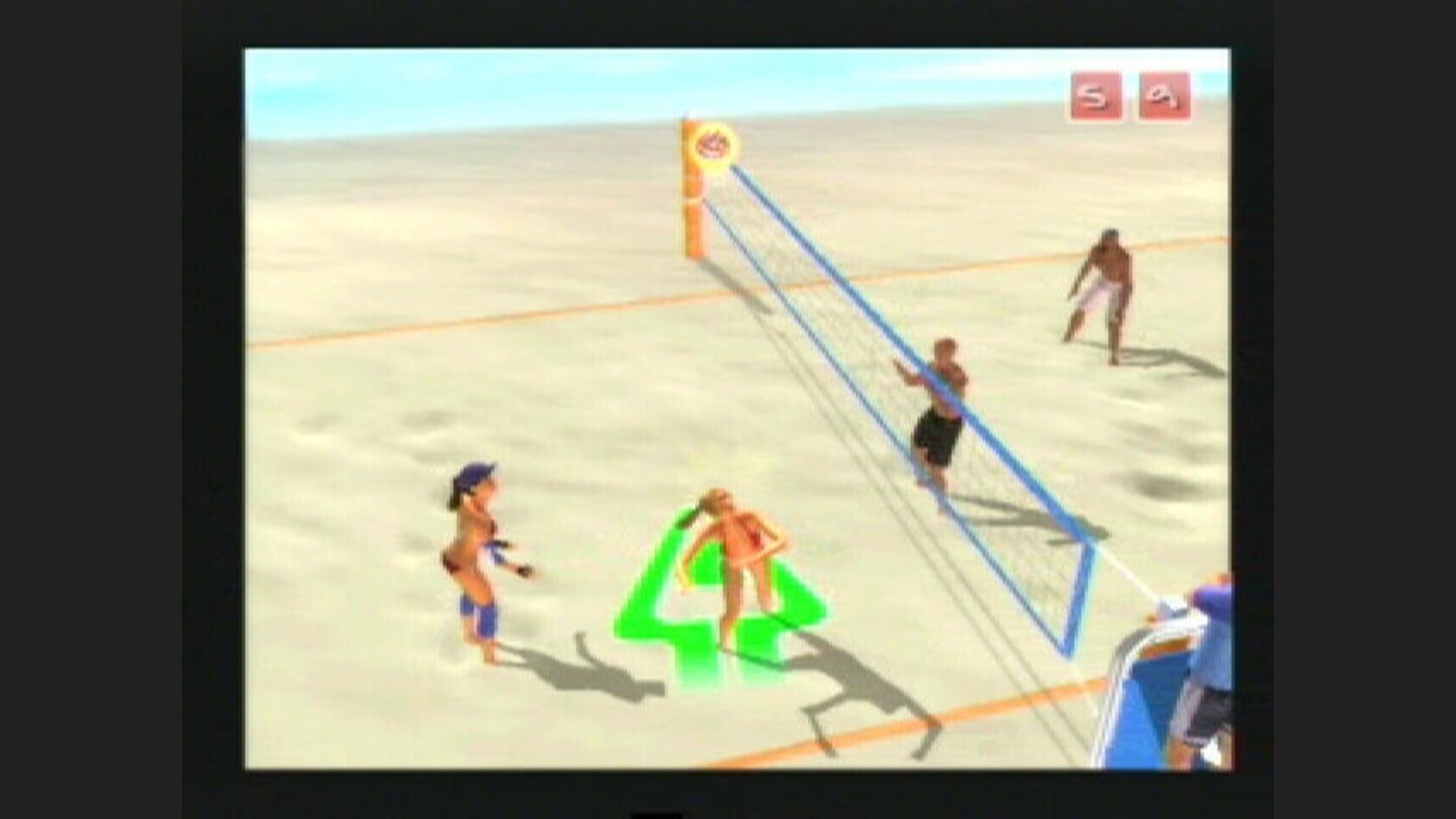 My partner sets me up for a spike