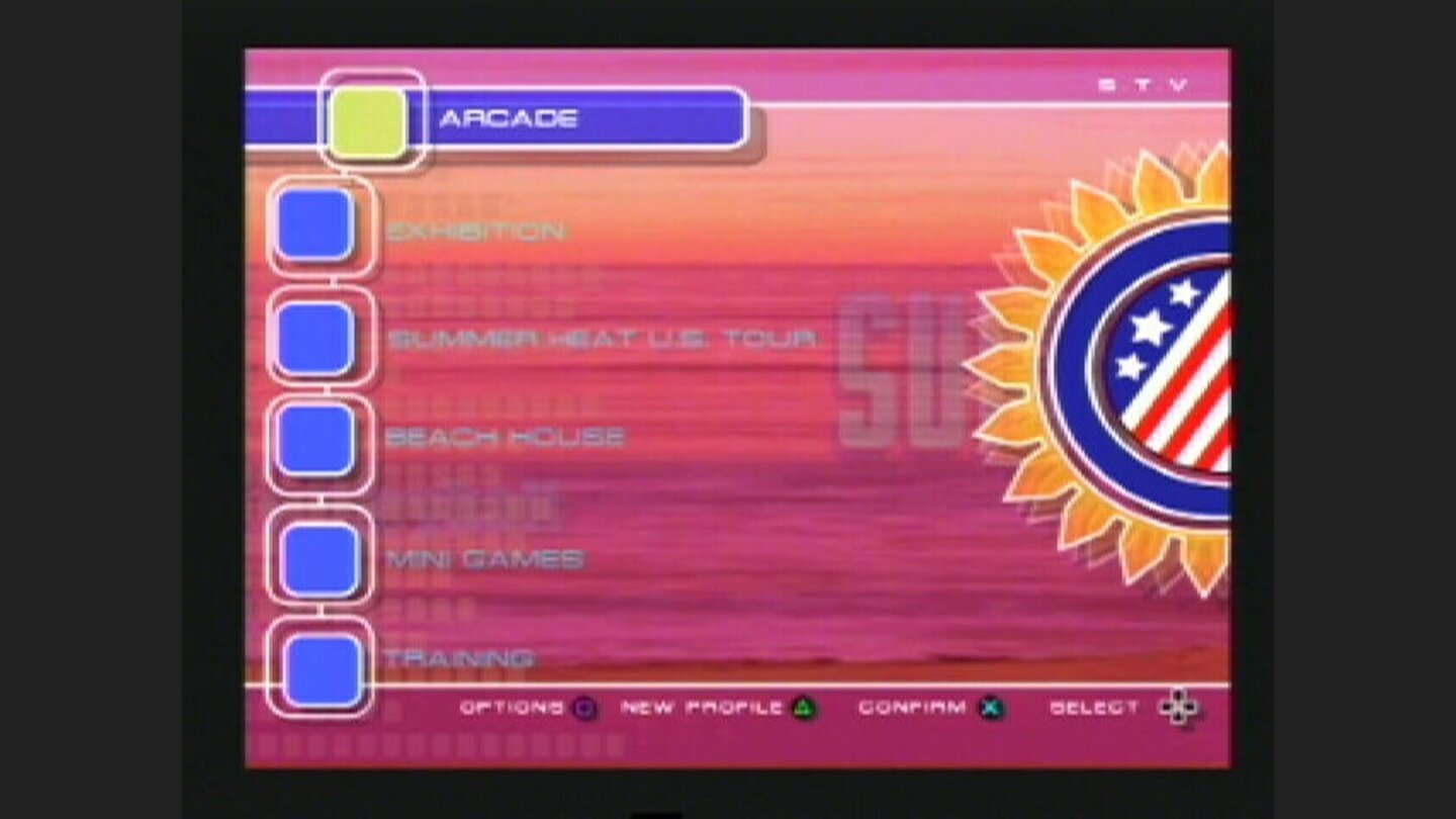 Main menu