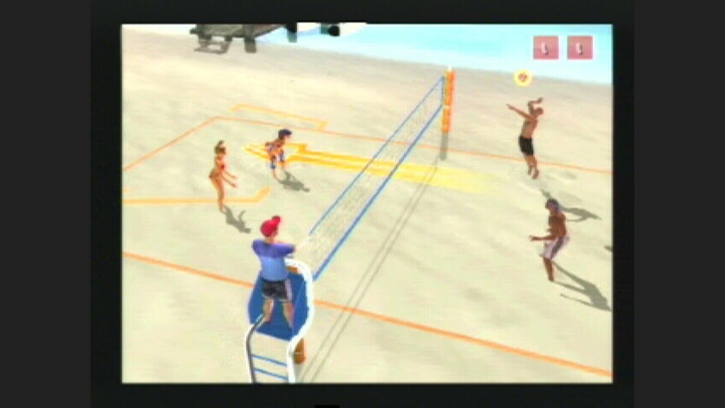 Hes gonna try and spike it past me