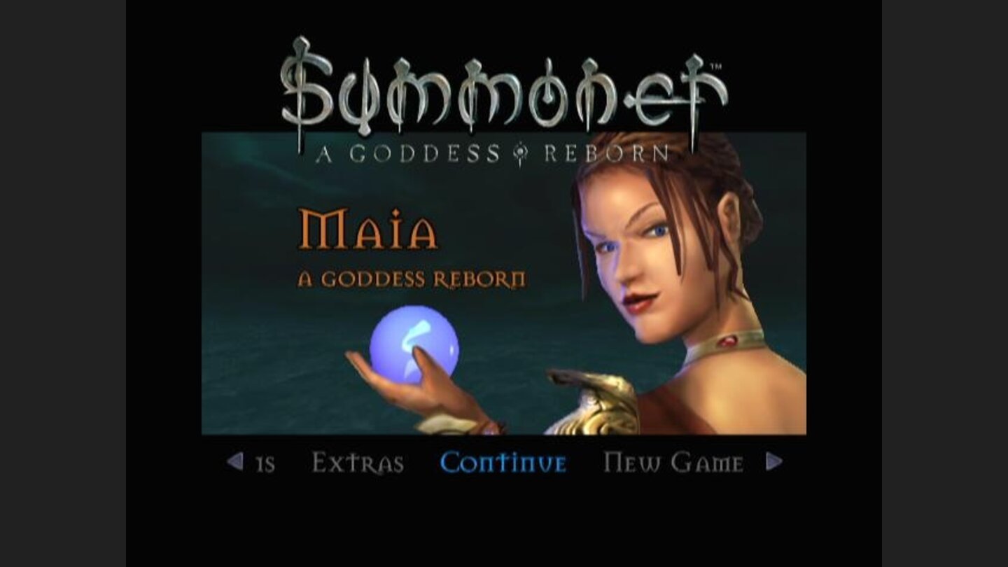 The main menu