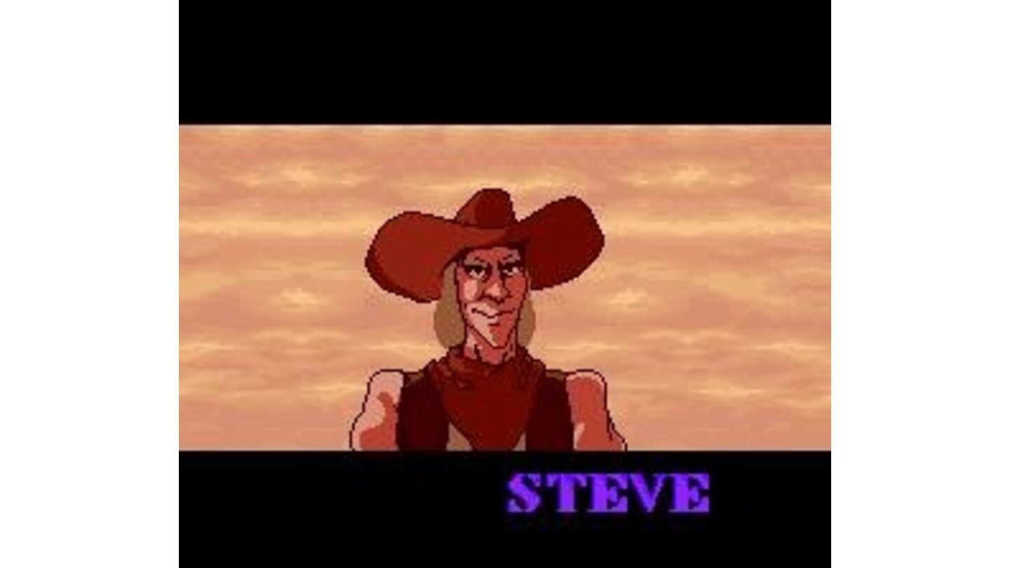These are the 4 players playable: the first is Steve...