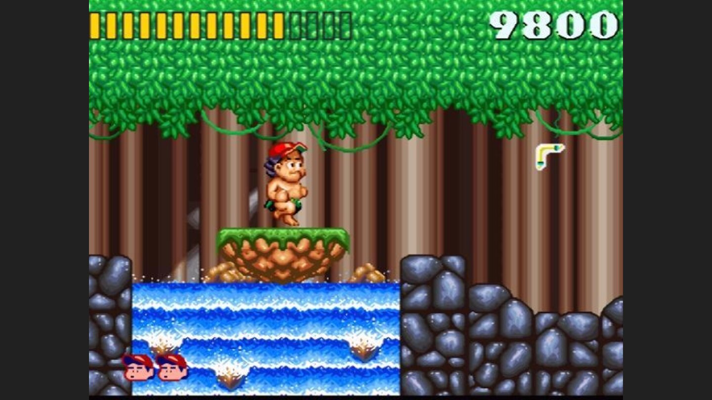 If you fall into the water, you are dead