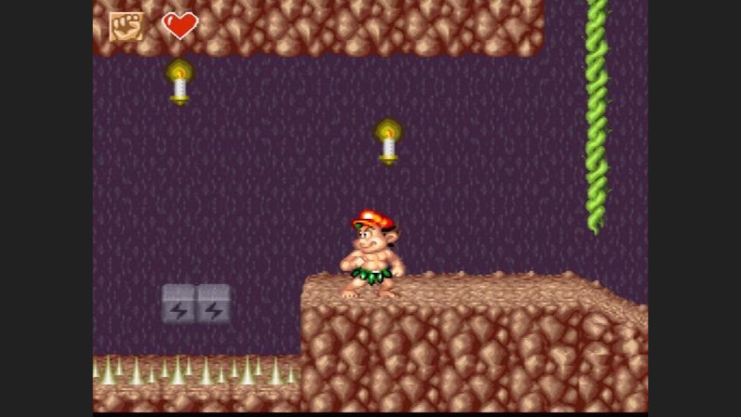 Came down on a green rope