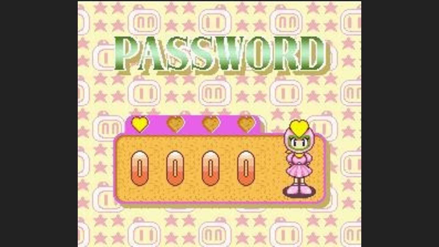 Password screen: insert 4 numbers and continue your journey.