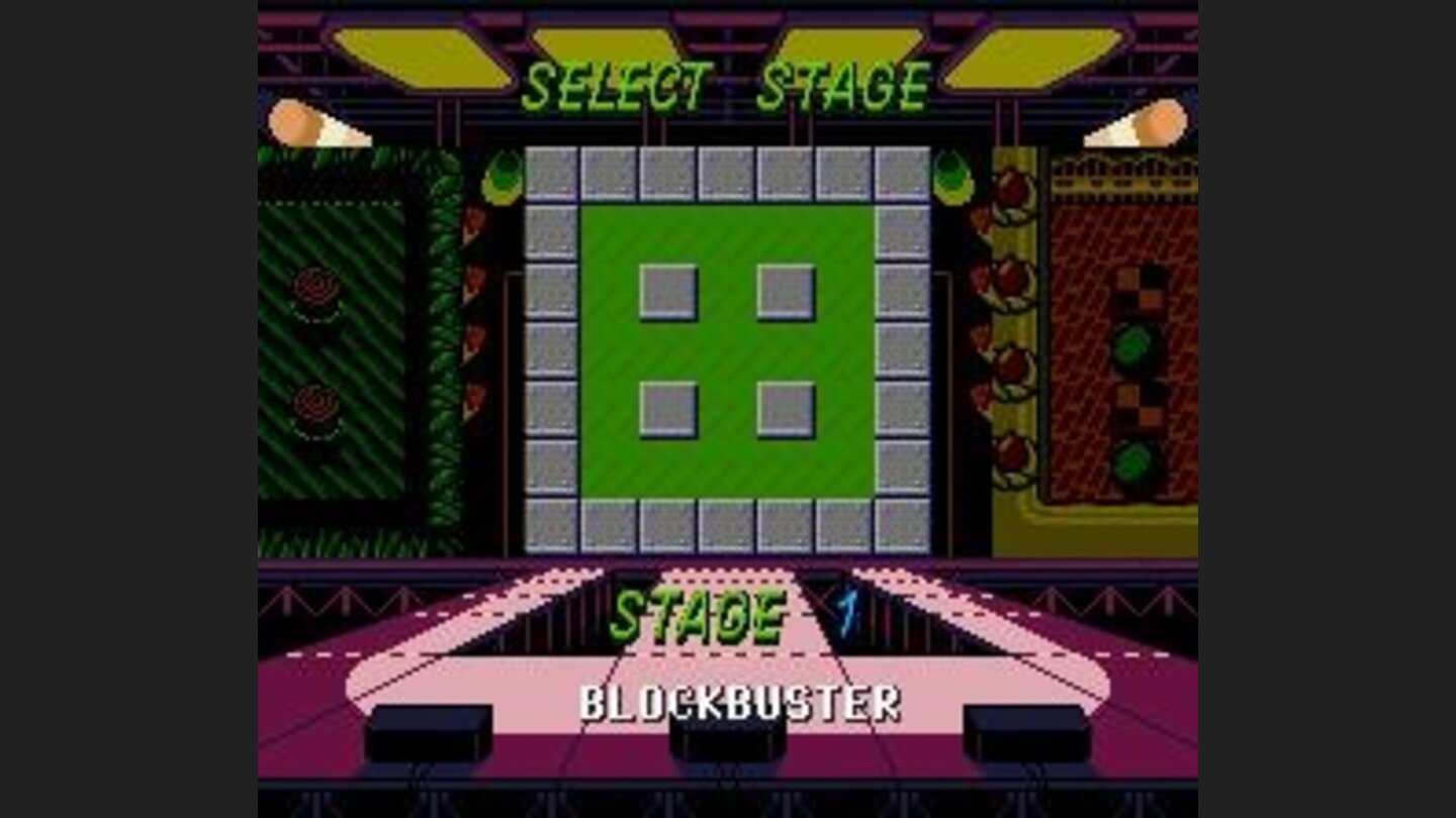 In this screen, choose your battle stage. For a basic fight, without big obstacles, go here!