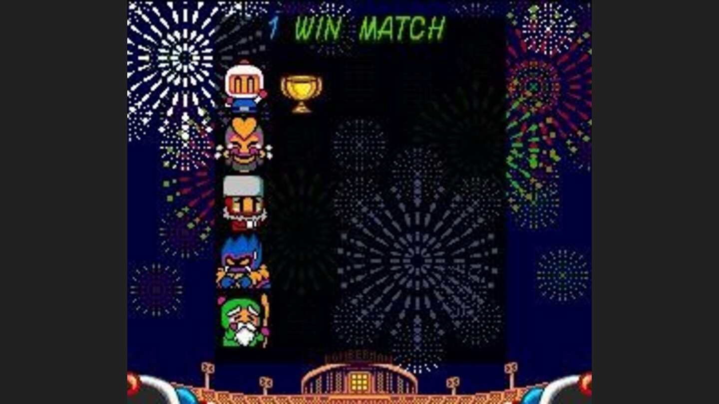 Battle Mode scoreboard. Win a trophy for each point earned!