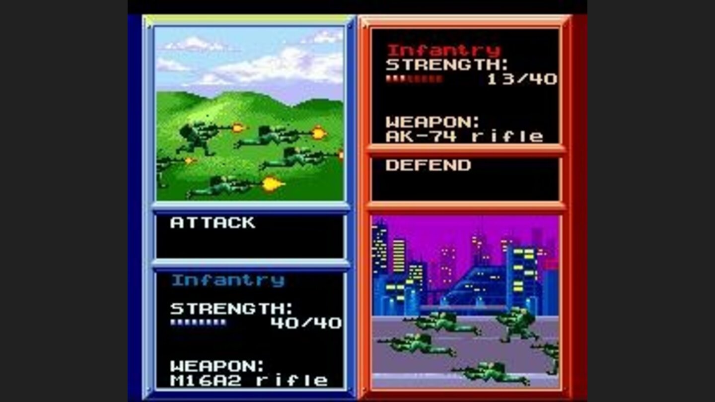 Infantry vs. Infantry