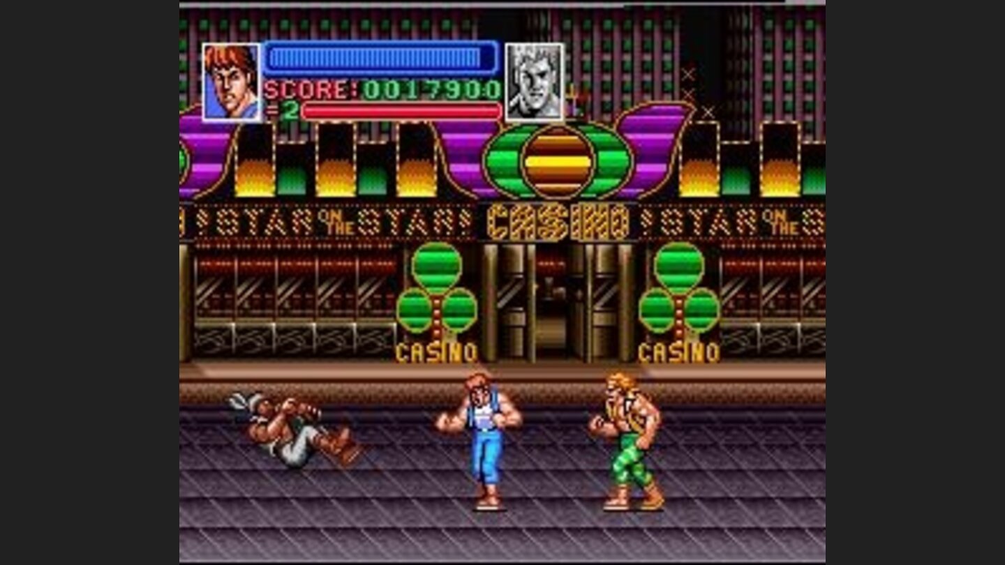 Billy Lee, with his Dragon Power bar maxed out.