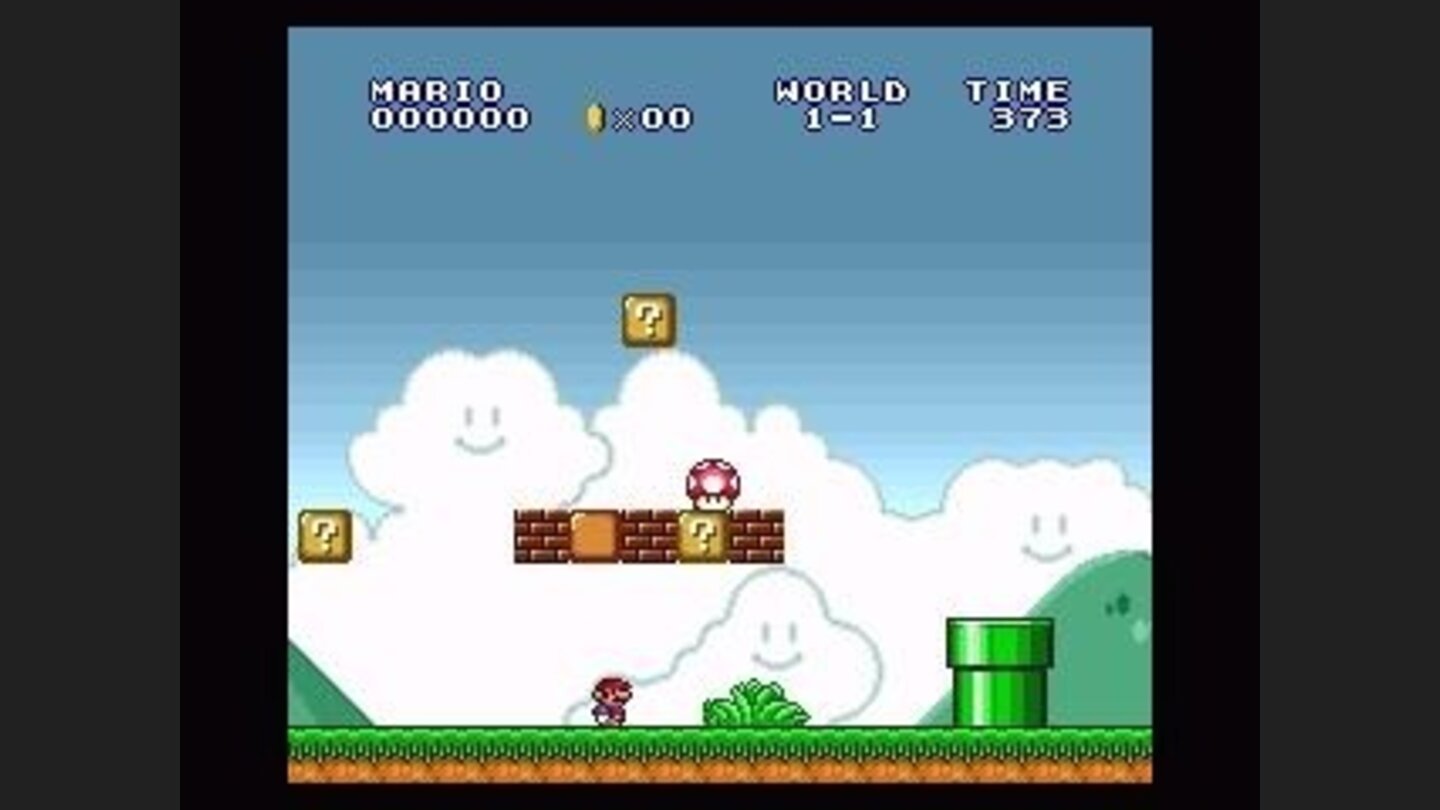 Now who doesnt know THAT scene? It probably was the first Nintendo gaming experience for most of us, wasnt it?
