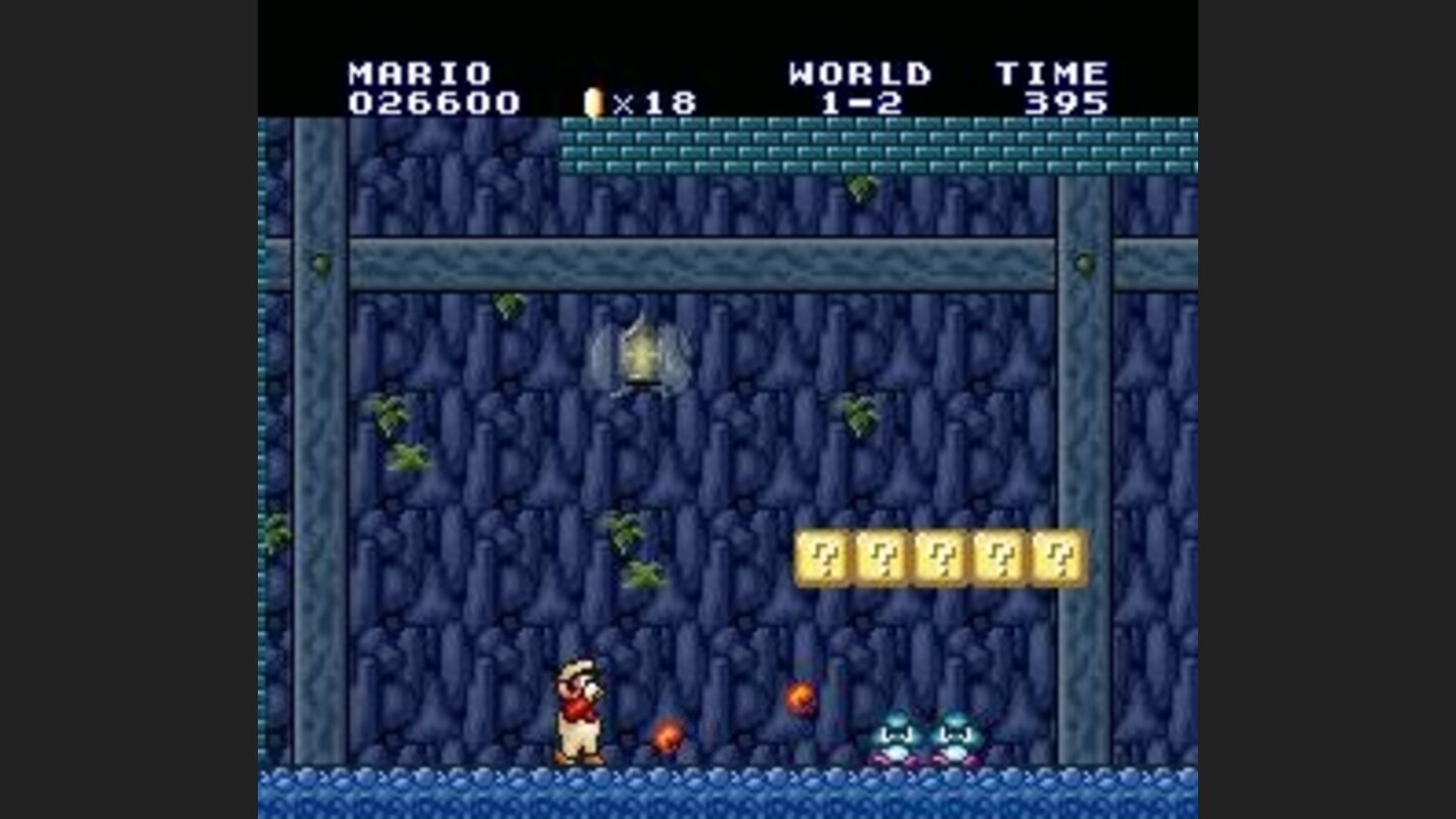 Fire Mario can throw 2 fireballs at the same time. Useful to eliminate weak enemies... at long distance!