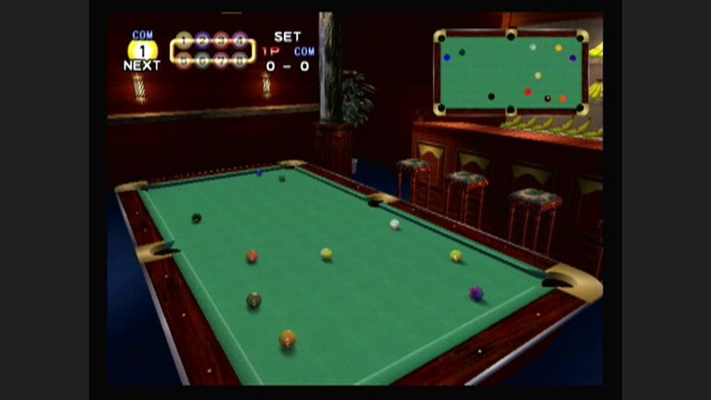 Monkey billiards