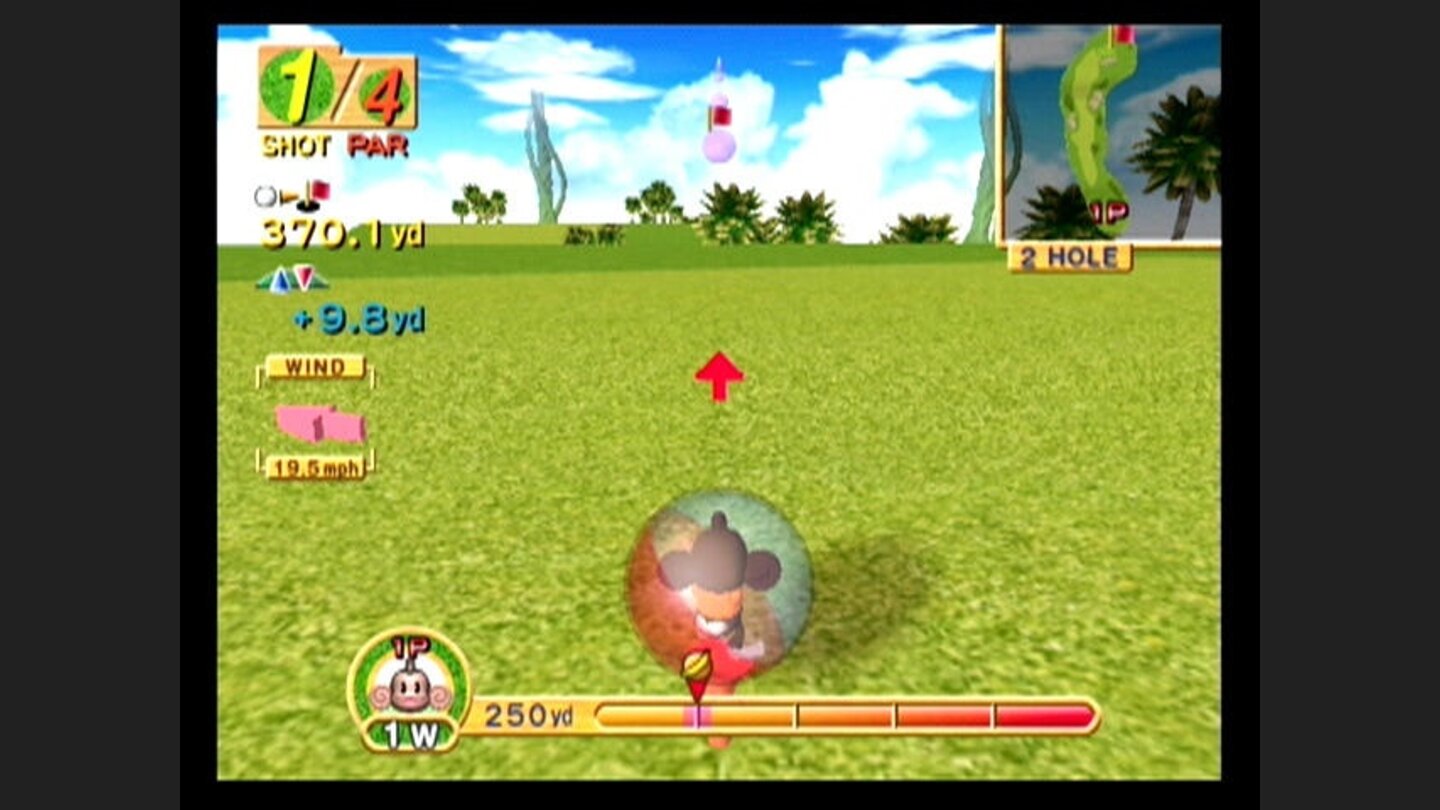 Monkey golf