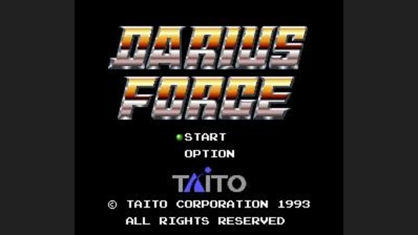 Title screen (Japanese version)