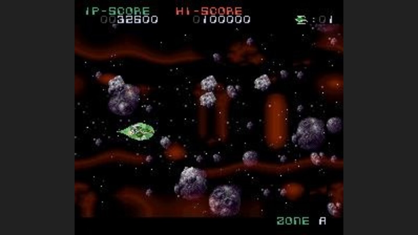Flying through asteroids