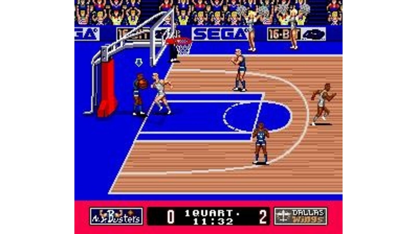 Super Real Basketball Sega Mega Drive