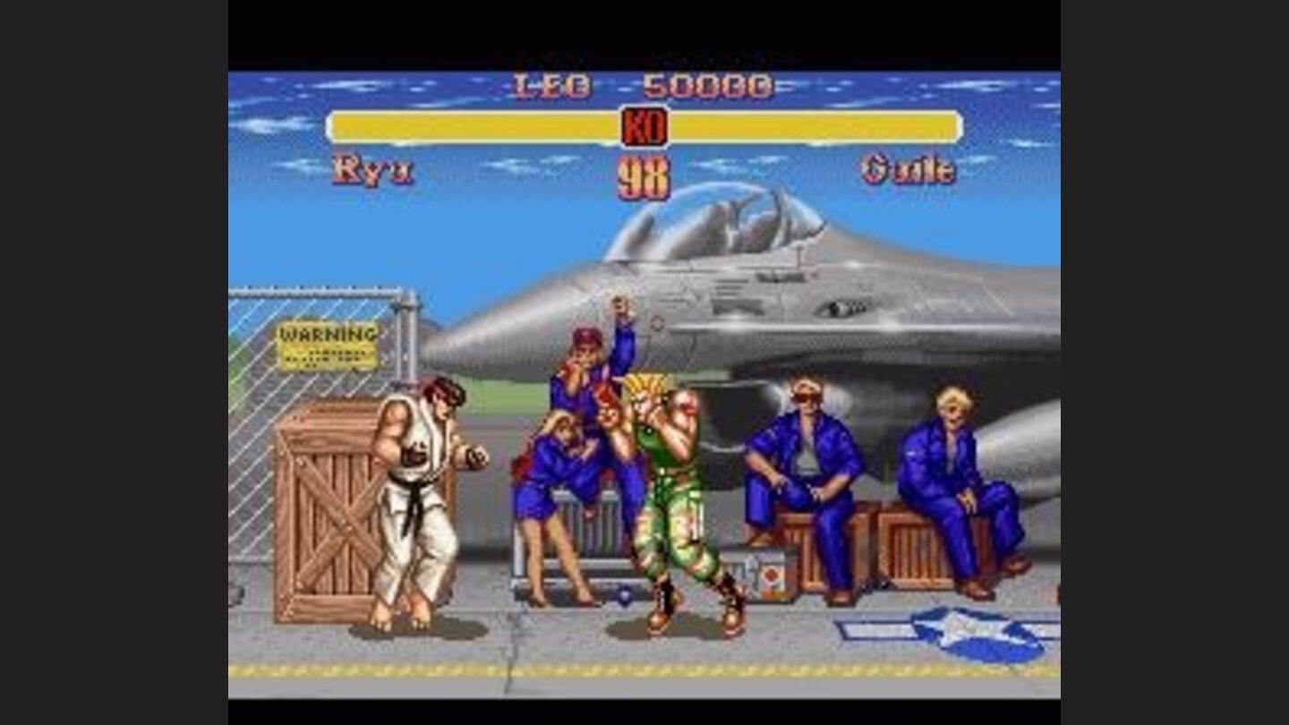 Ryu vs Guile
