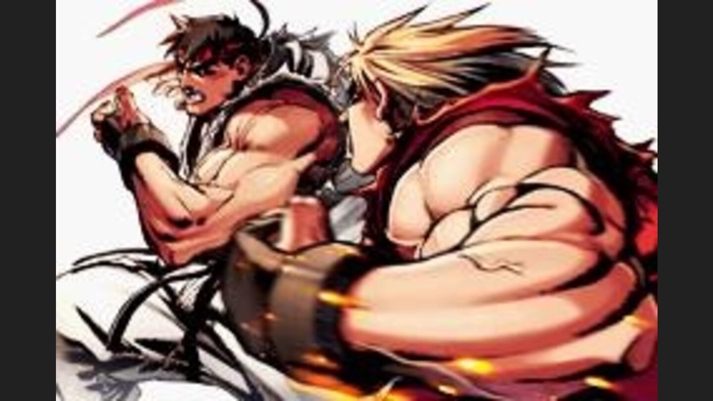 Ryu facing Ken - Intro