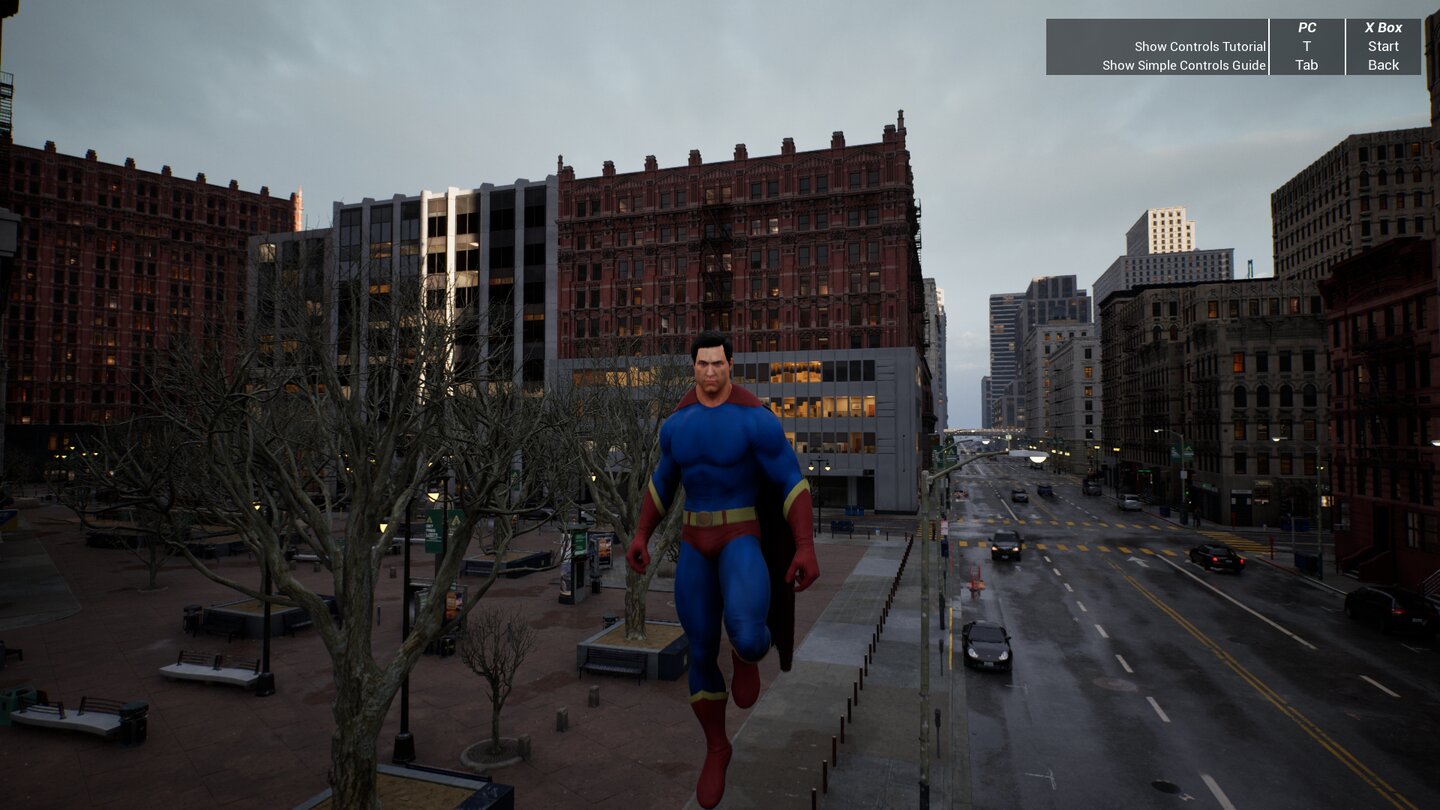 unreal engine 5 superman ps5