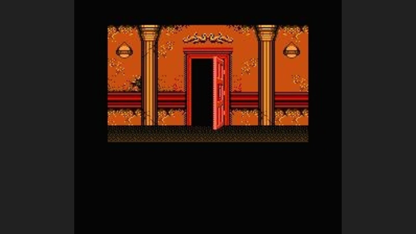 Opening door animation