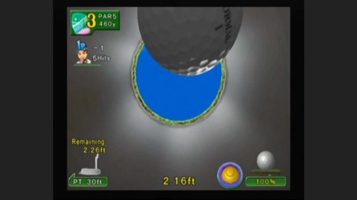 Neat idea to put a small camera in the hole itself