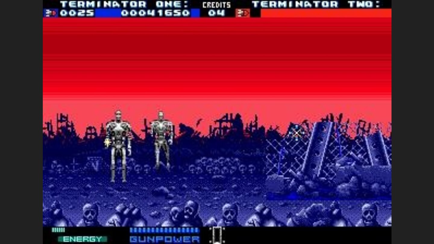 Shooting lonely robots...