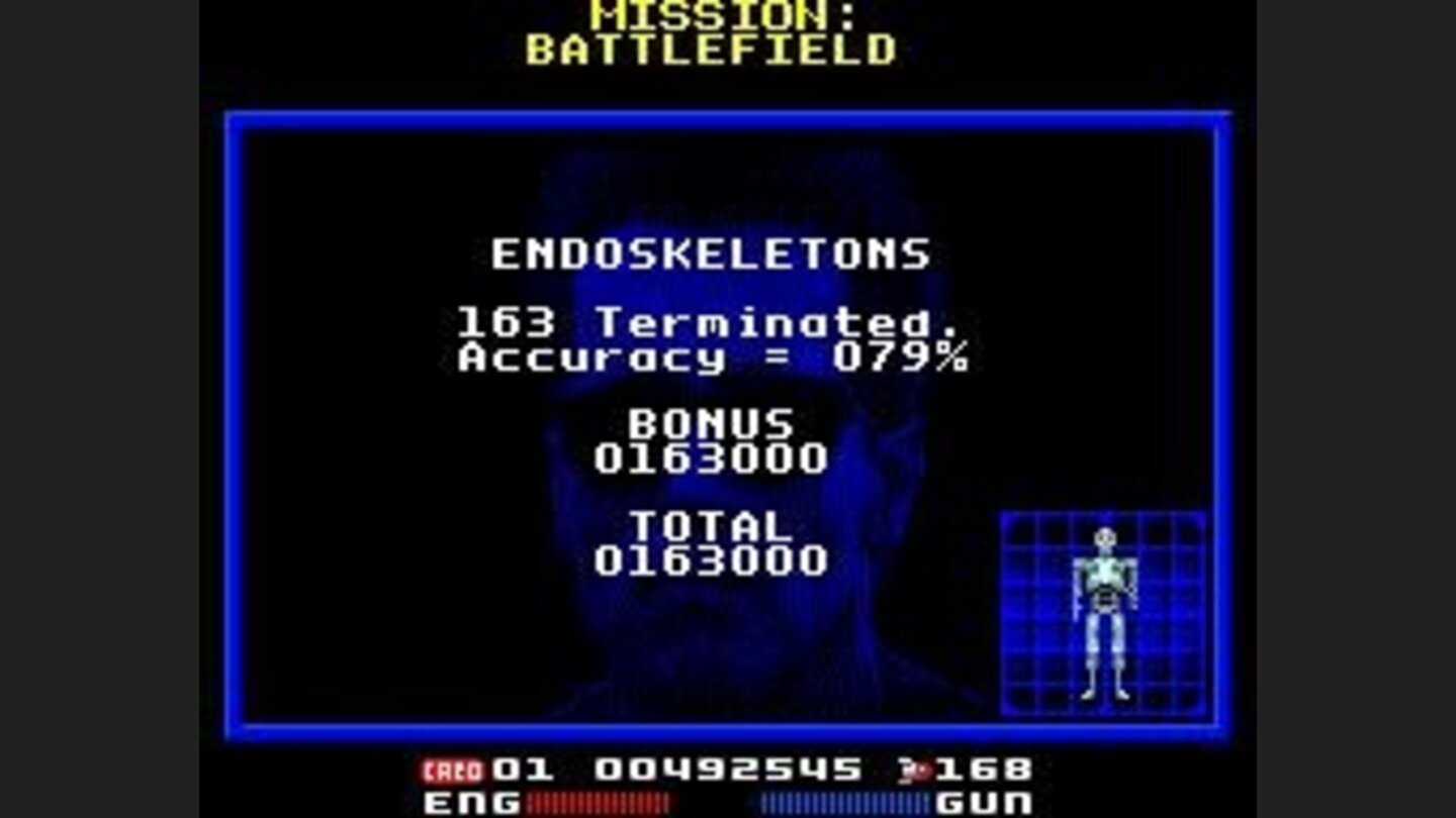 Statistics screen
