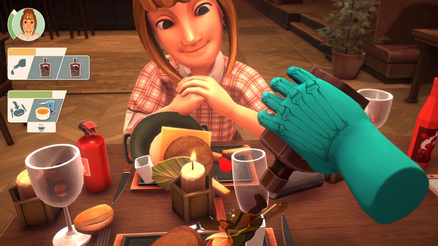Table Manners: Physics-Based Dating Game