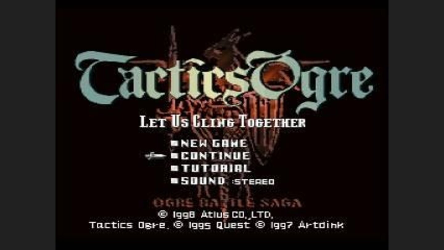 Title screen