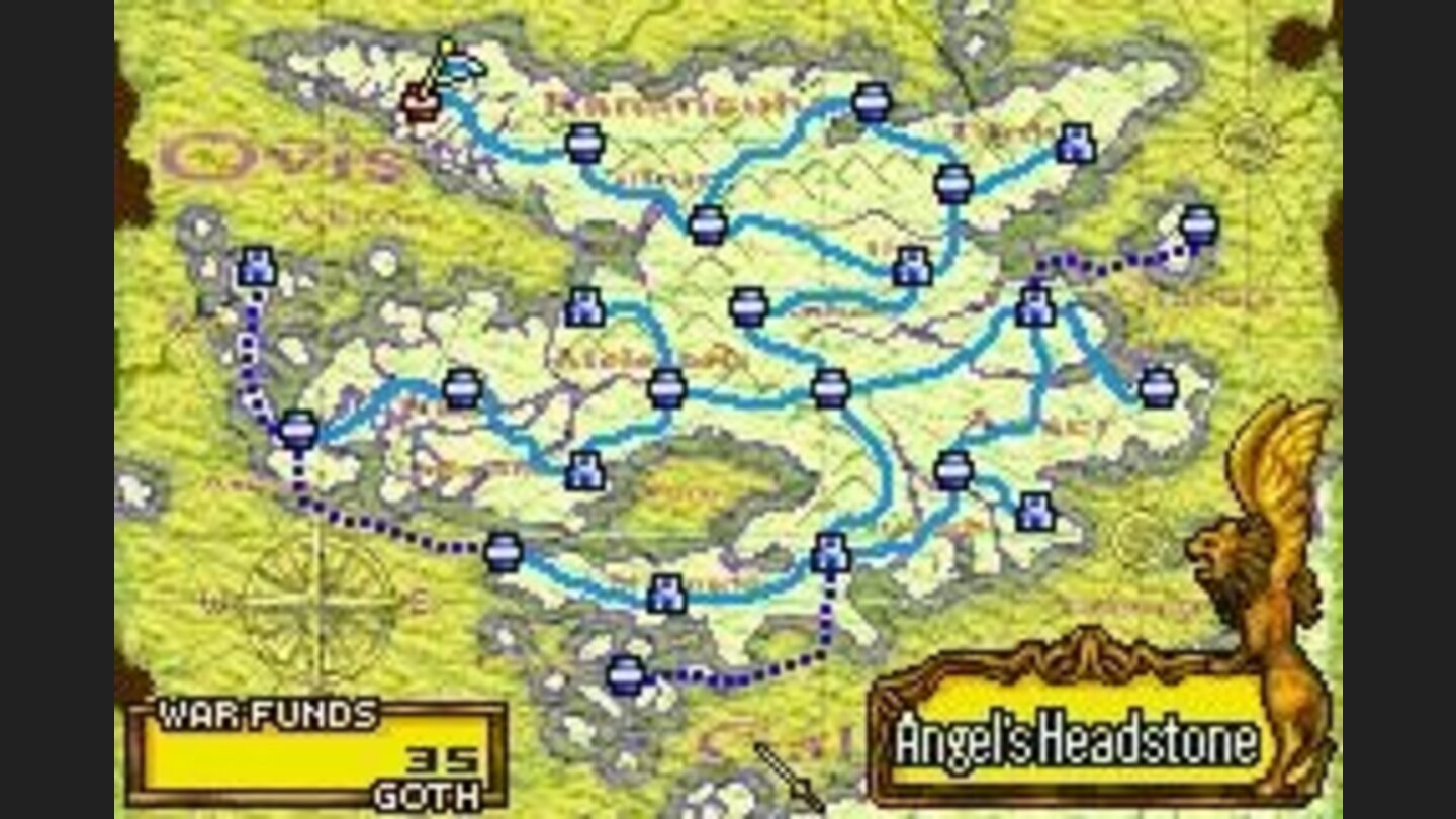 Map of the country