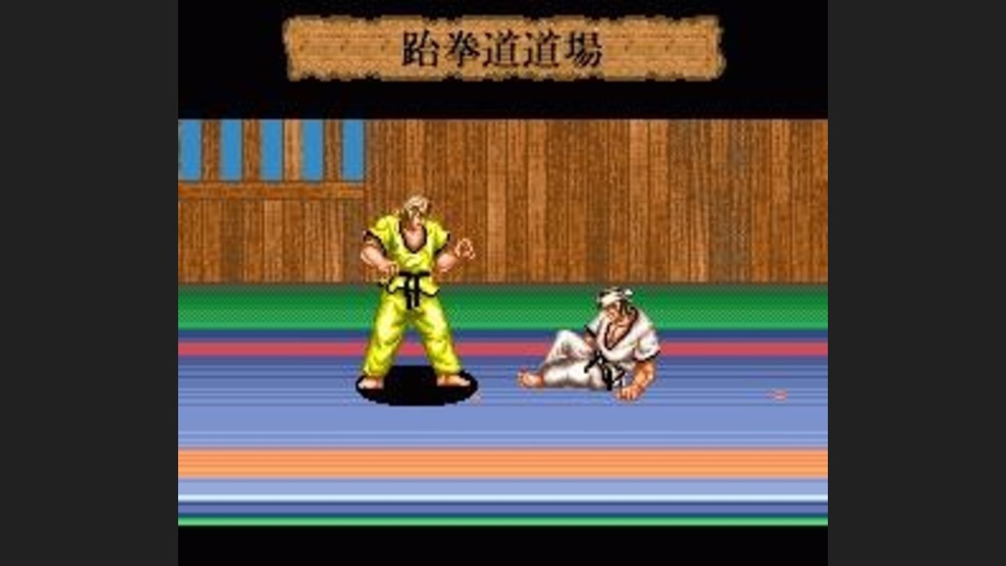 The instructor went down