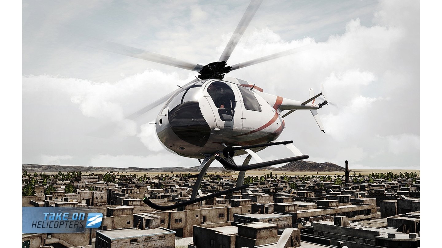 Take On HelicoptersDas zweite Einsatzgebiet des Hubschrauberspiels führt nach Südasien.