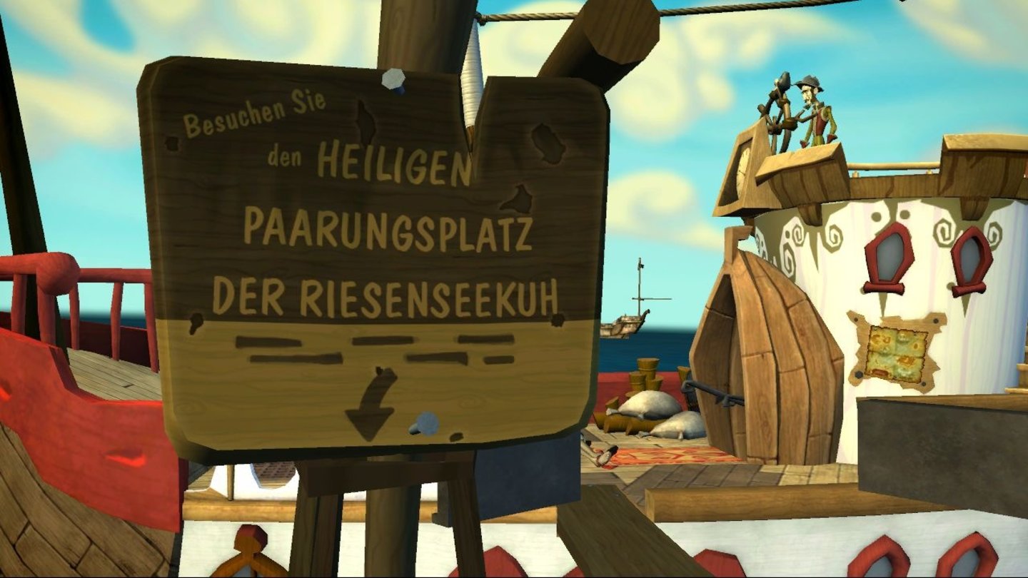 Tales of Monkey IslandScreenshots aus der deutschen Testversion von Tales of Monkey Island: Staffel 1.