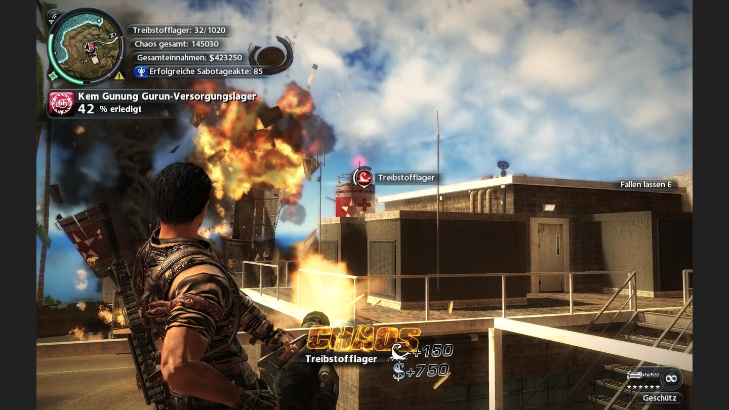 Technik-Check: Just Cause 2 - Mittlere Details
