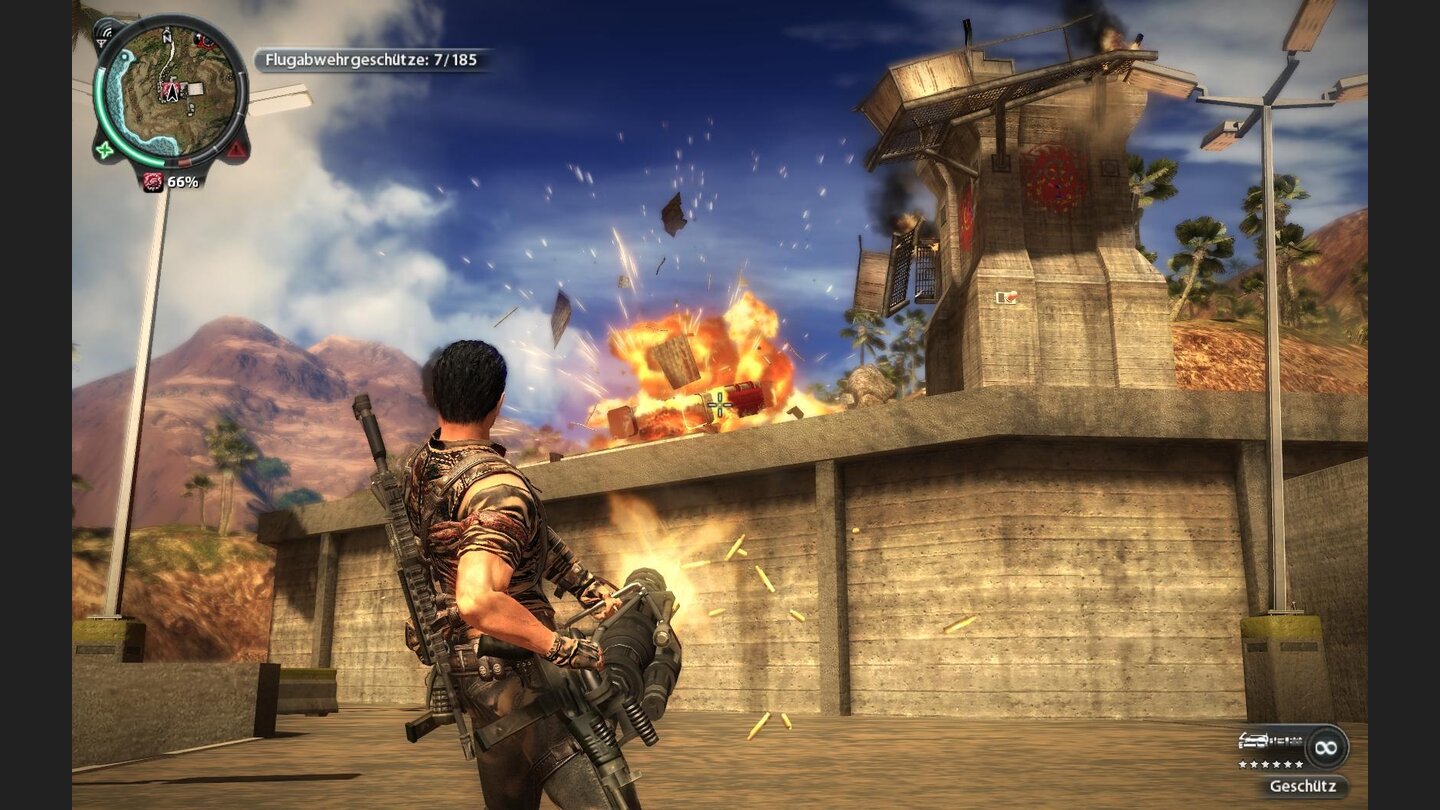 Technik-Check: Just Cause 2 - Mittlere Details