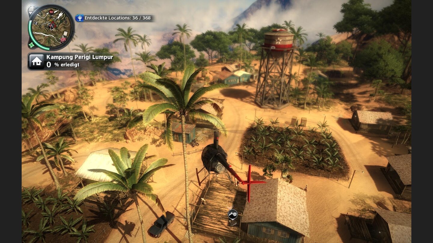 Technik-Check: Just Cause 2 - Mittlere Details