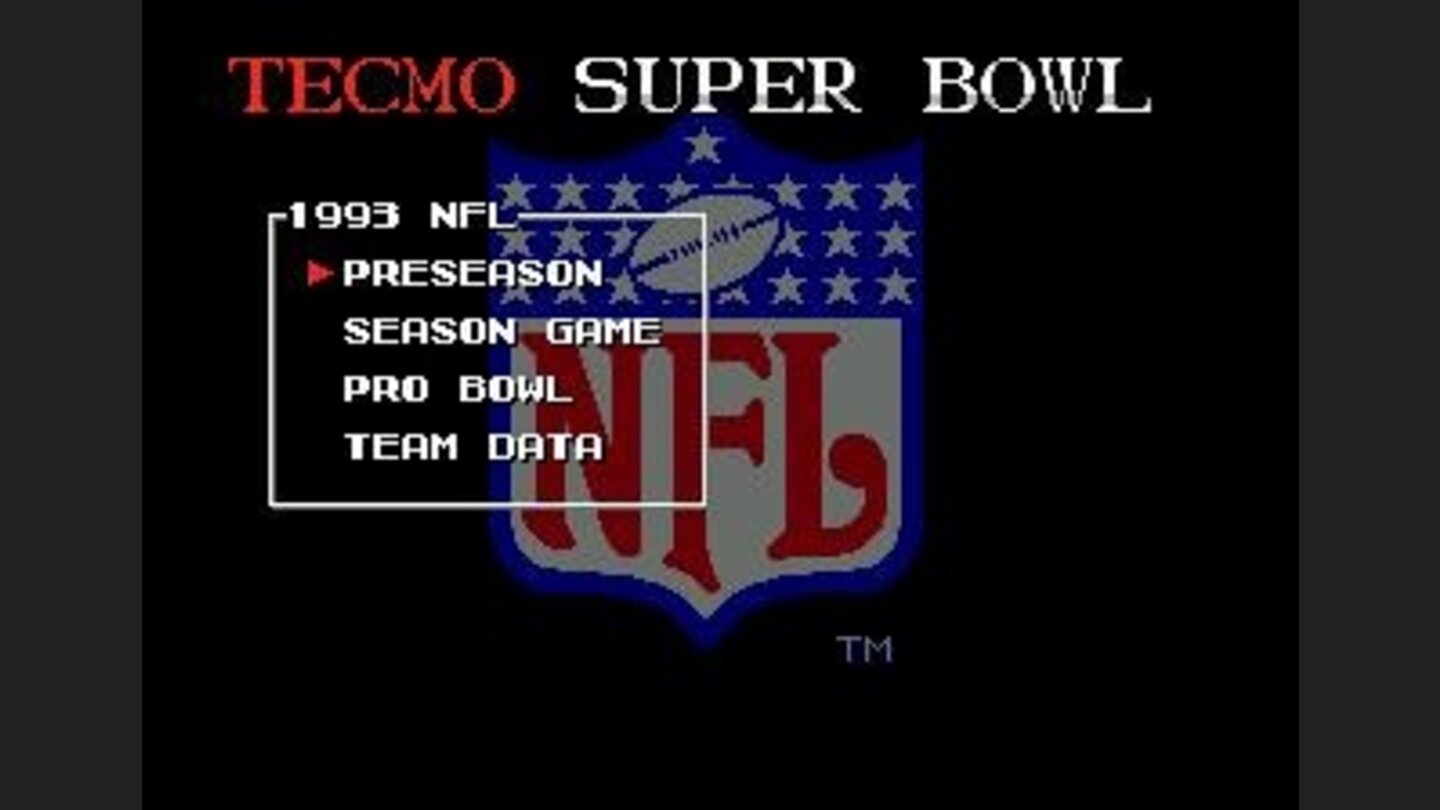 Main menu