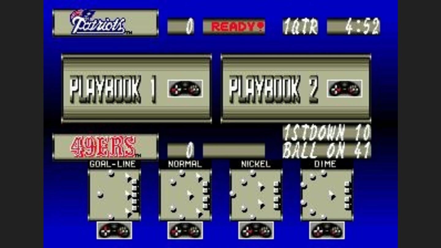Pause menu