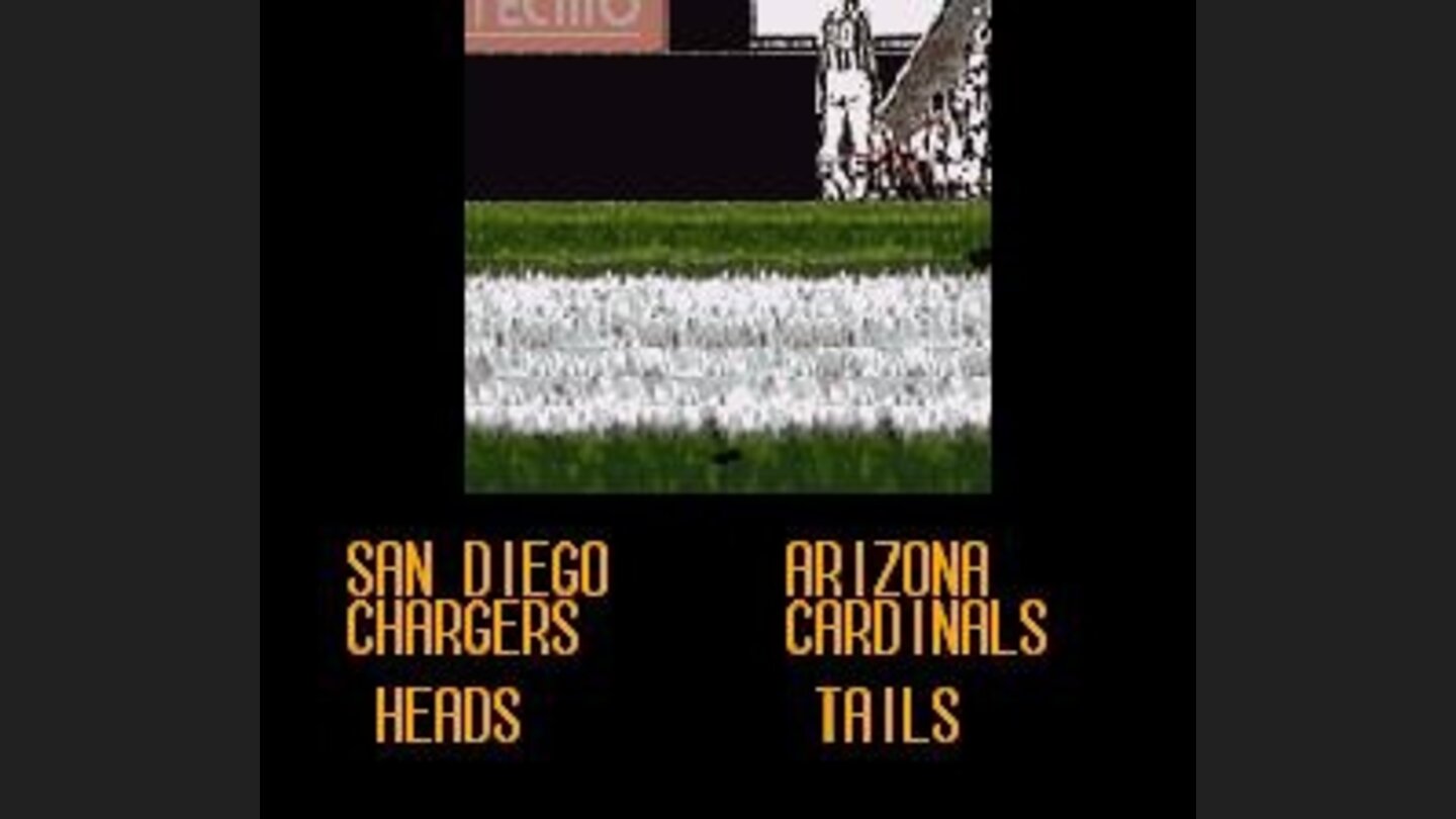 Coin toss animation is a bit weird here...