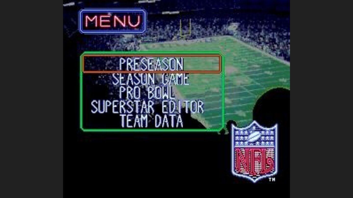 Main menu