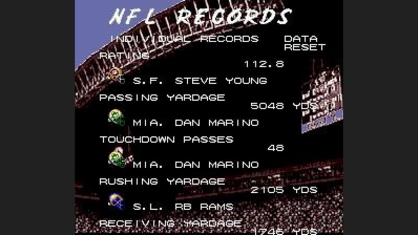 NFL records