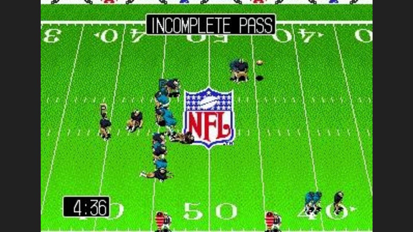 Incomplete pass. Pity