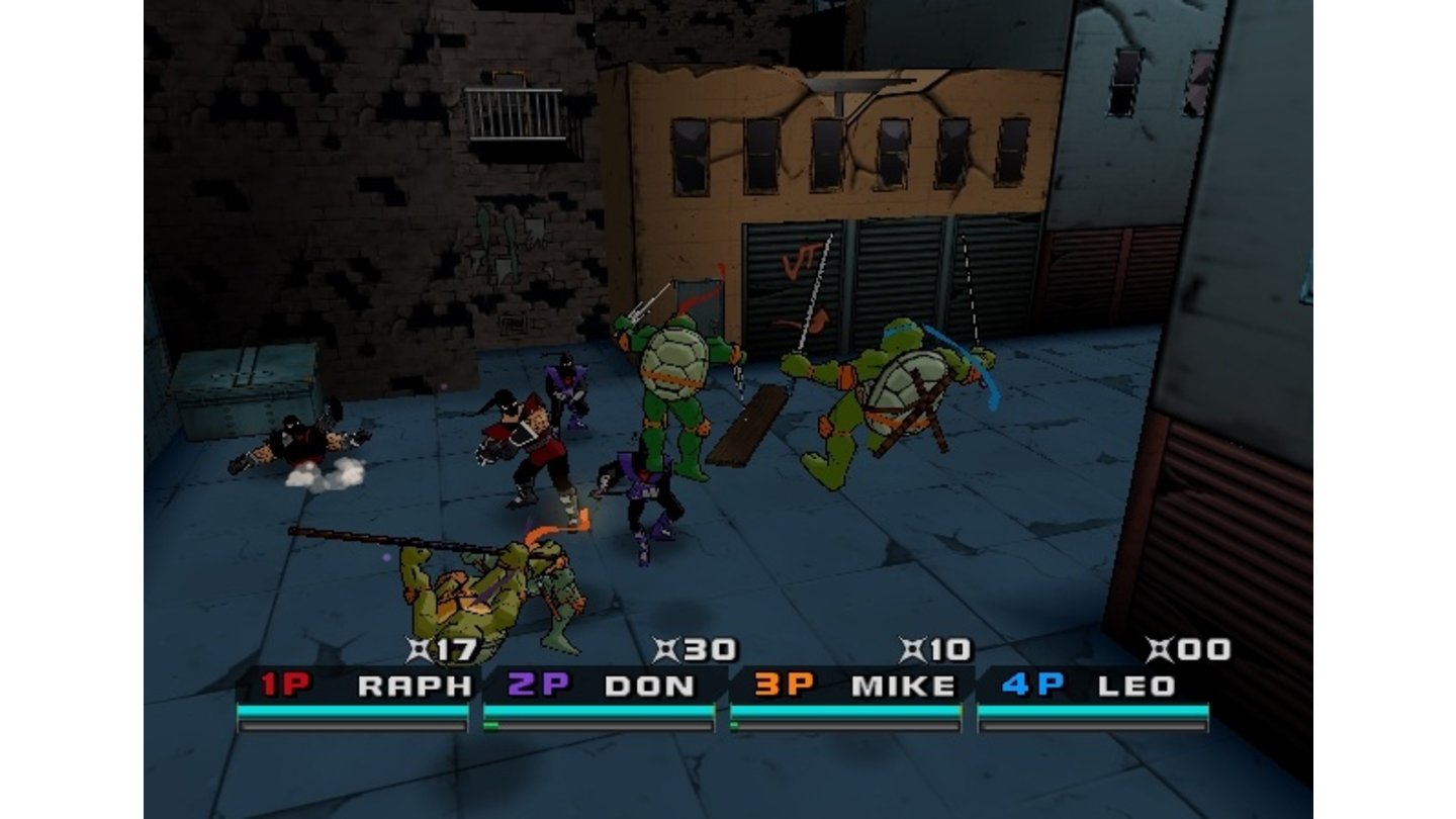 Teenage Mutant Ninja Turtles 3 - Mutant Nightmare_PS2_Xbox 4