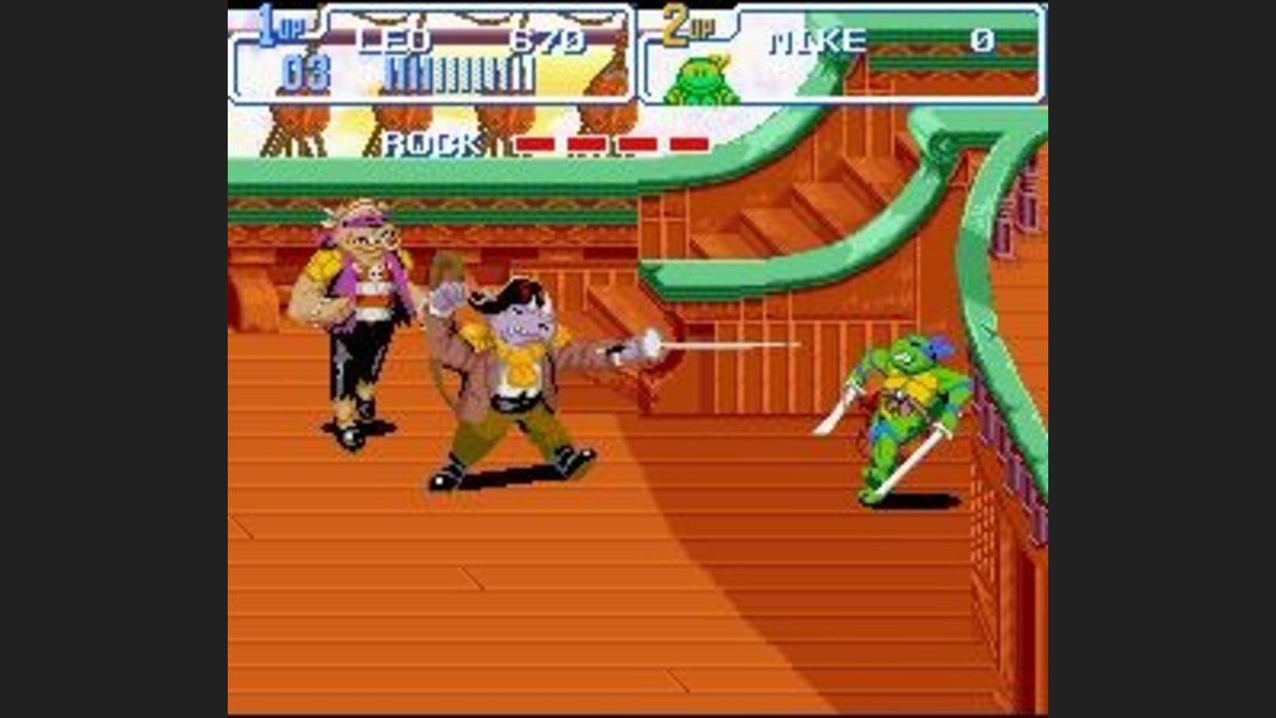 Naturally, Rocksteady an Bebop also make an appearance