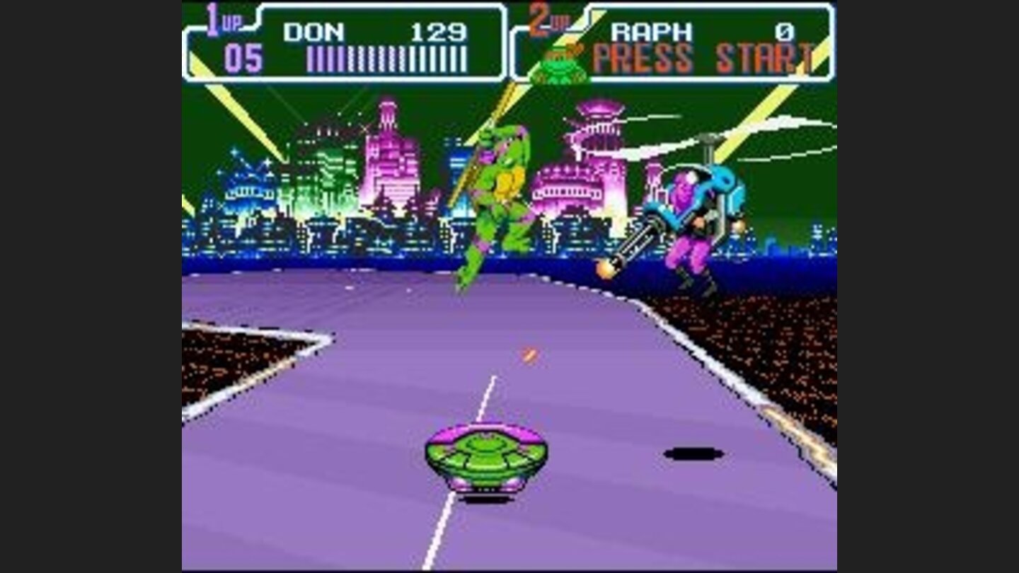 3D-stage: Neon Night-Riders