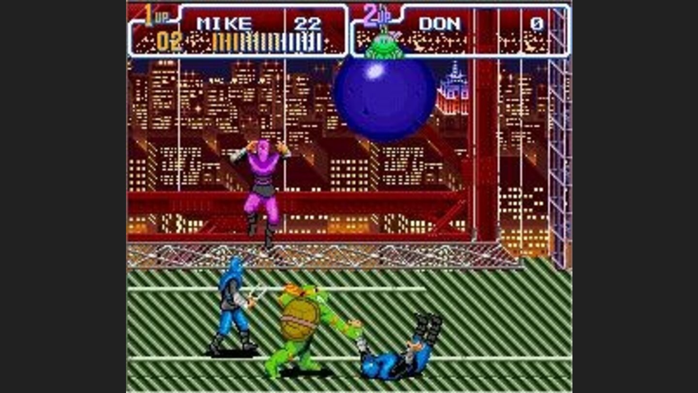 The game is placed in Manhattan.