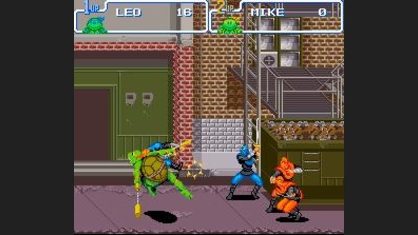 There are over 20 different moves for each turtle.