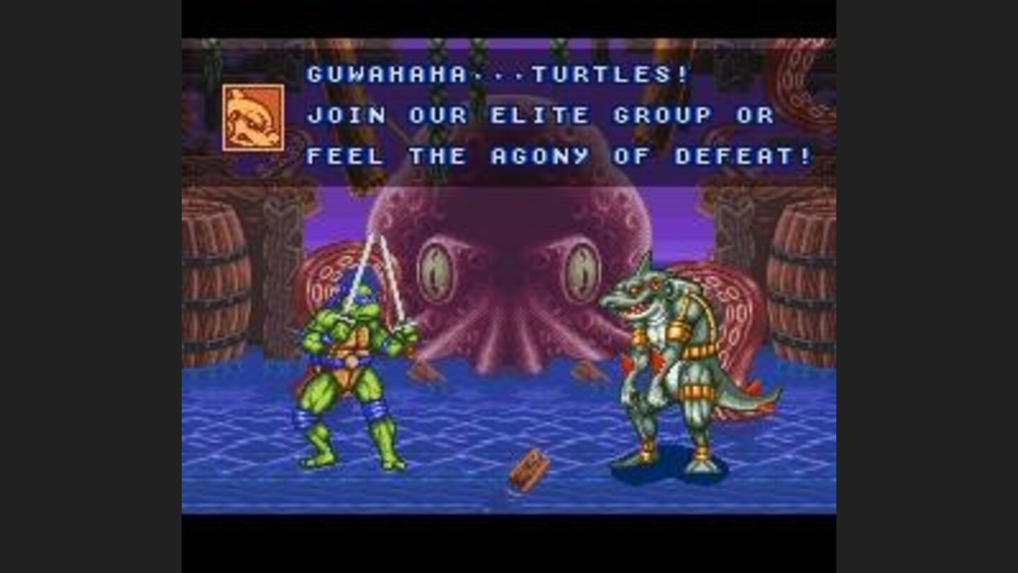 Before a fight in Story Mode